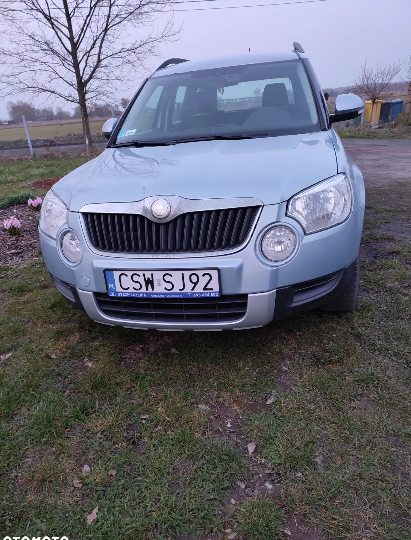 Skoda Yeti cena 23500 przebieg: 297608, rok produkcji 2011 z Grudziądz małe 211